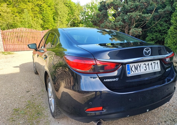 Mazda 6 cena 43000 przebieg: 254330, rok produkcji 2014 z Toszek małe 781